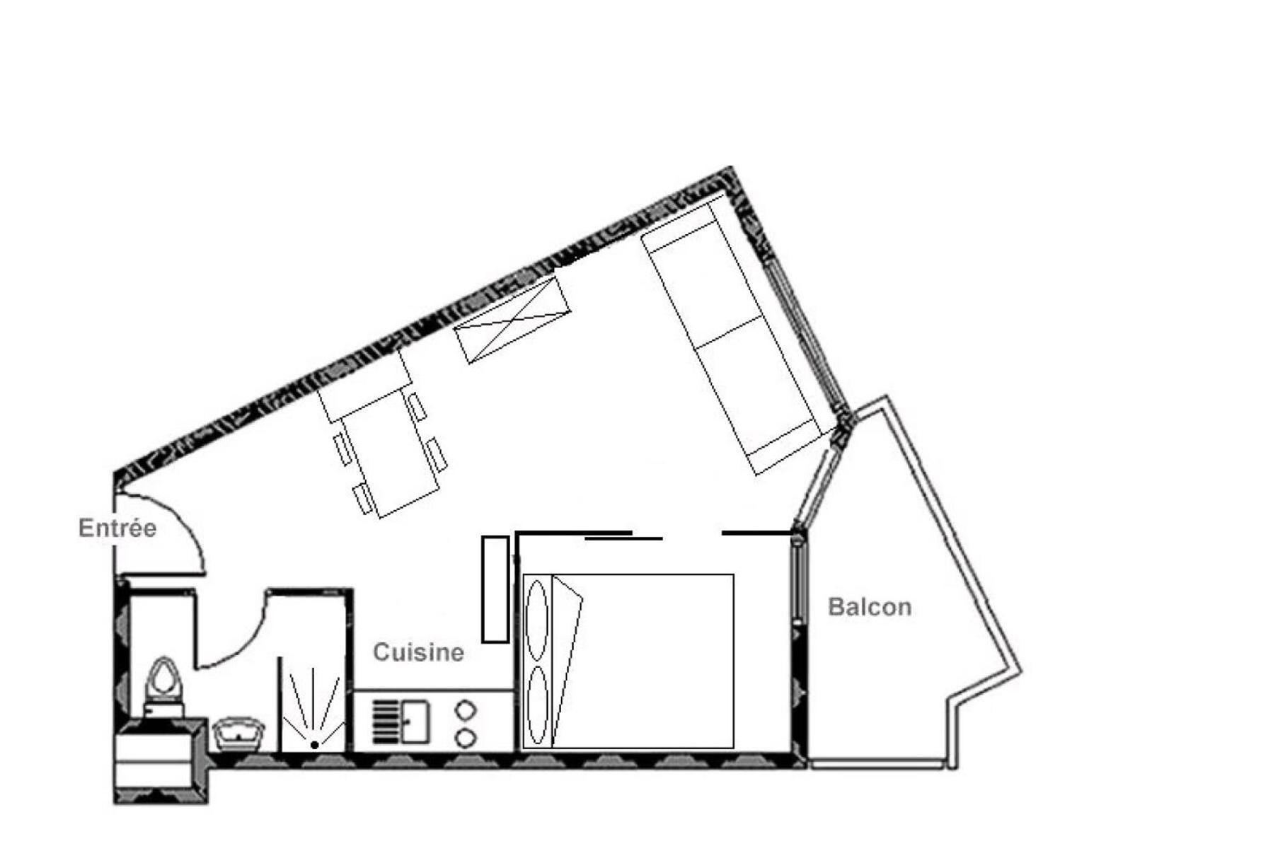 Residence Median - Appartement Confortable - Proche Des Pistes - Balcon Mae-3584 Saint-Martin-de-Belleville Buitenkant foto